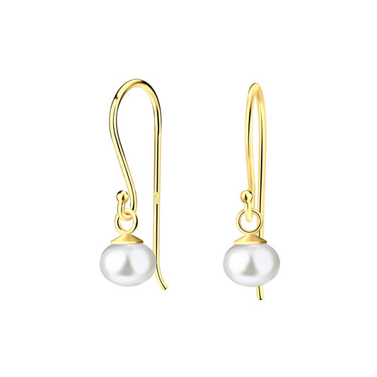 4mm Fresh Water Pearl Sterling Silver Earrings